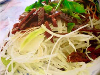 Cách làm nộm đu đủ